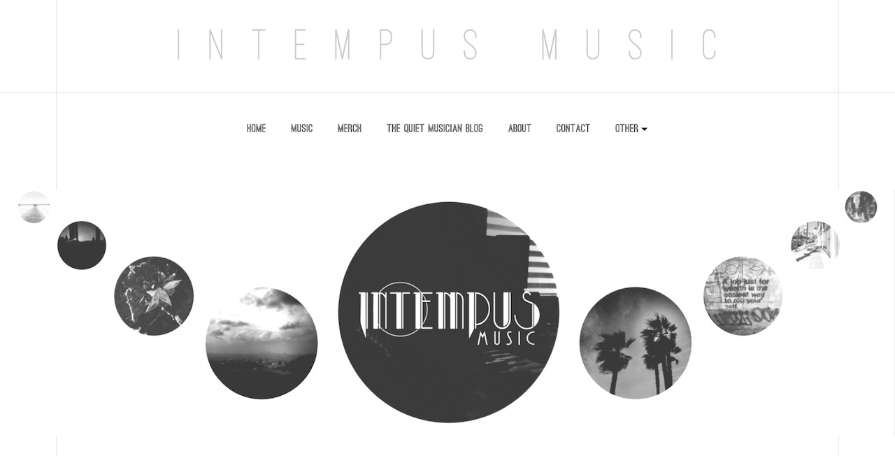 Top Musician Website Designs: Beckett Template