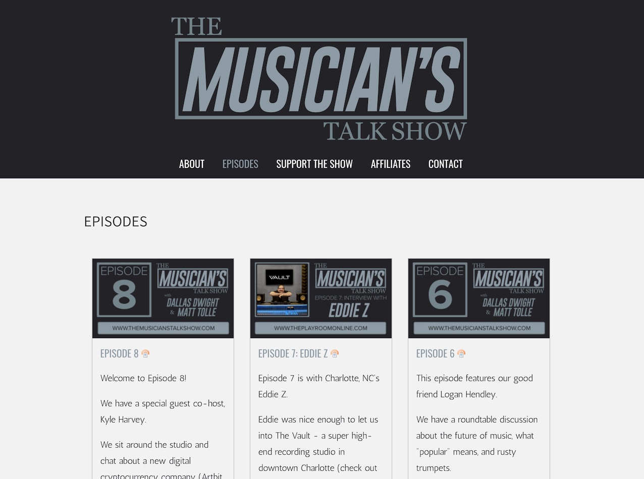How to design a great website for your podcast