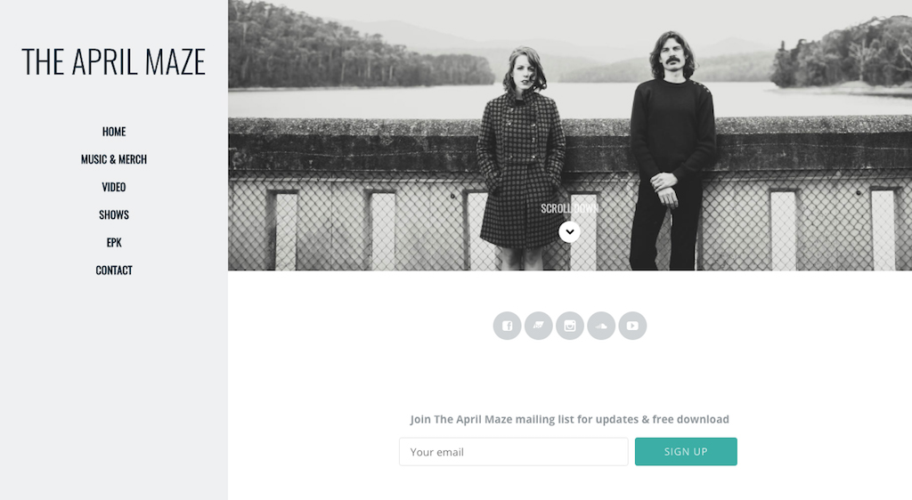Website Design Inspiration: Best Folk Musician Websites