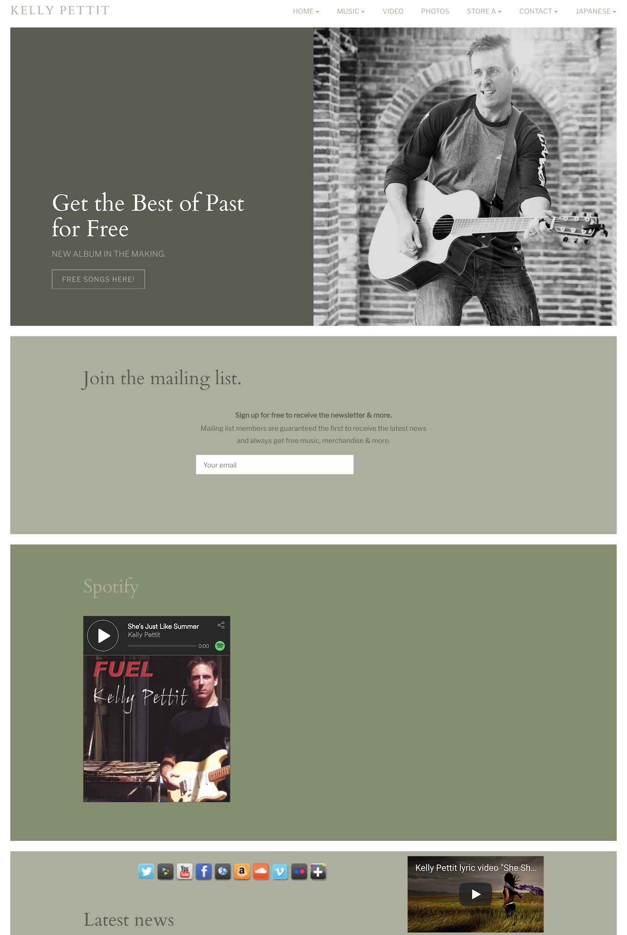 Website Design Inspiration: Beautiful Styled Sections