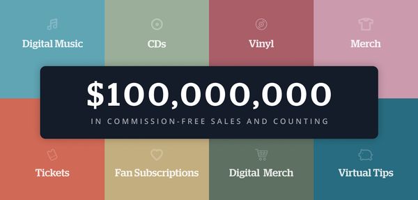 Bandzoogle members reach $100,000,000 in sales
