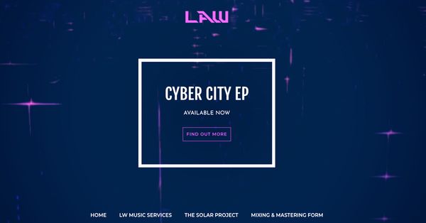 Music website redesign: LAW
