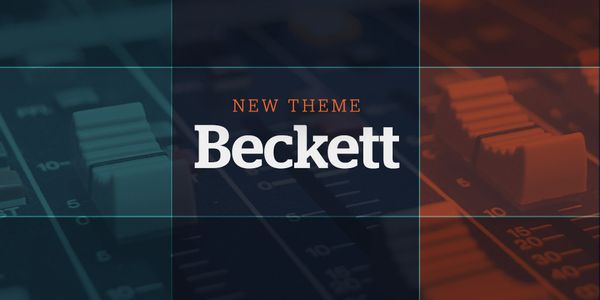 New Website Theme: Beckett