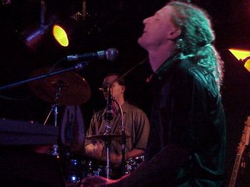 Terramara at the Cabooze. Rob Meany on keys/vocals (2001).

