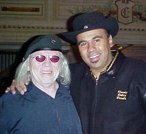 Michael Murphy & Ronnie Baker Brooks at the Oshea Lenski Blues Bash 2004.
