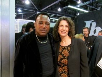 Another mentor/hero ...George Benson...He used to always let me play his guitar.
