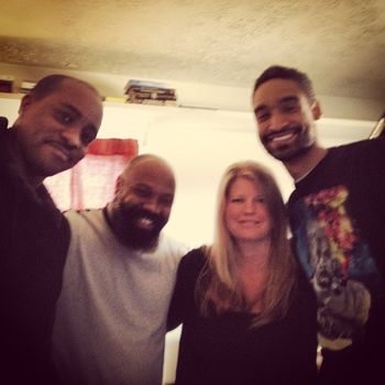 Recording Session with Allyn Johnson, Kris Funn, and Reginald Cyntje

