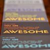 "Frickin Awesome" Note Cards Set of 5