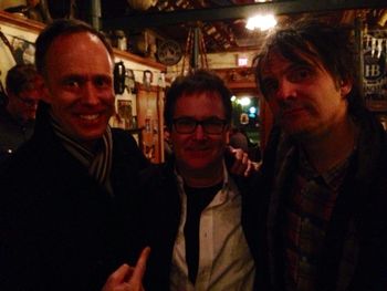 With Steve Eggers and Mike Viola

