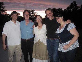 With my Le Compagnie bandmates in 2012
