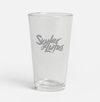 Logo Etched Pint Glass