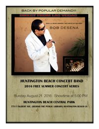 HUNTINGTON BEACH CONCERT BAND SUMMER MUSIC SERIES 2014
