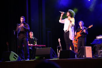 Special guest on clarinet with Swiss RnB/ Soul Singer NUBYA and band at Volkshaus Basel, Switzerland
