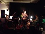 Performing my music at ESSE music bar Winterthur, Switzerland. With Gregor Loepfe (piano), Raetus Flisch (upright bass), Tony Renold (drums), October 2013
