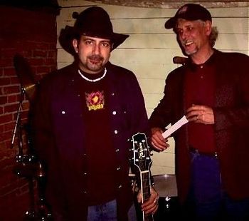 Jim and drummer Bob Schult
