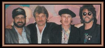 Jim & John Ross with Jimmy Seals & Dash Crofts of Seals and Crofts 1992
