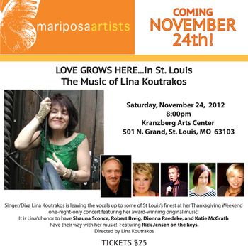 The music of Lina Koutrakos...amazing woman, amazing material!  2012
