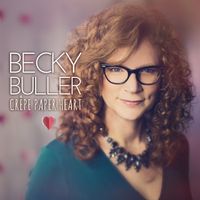Crêpe Paper Heart by Becky Buller