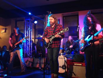 The Sheepdogs in the house, private party for Warner Music Canada.
