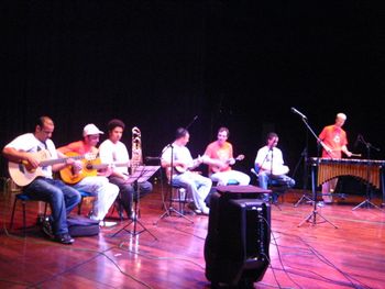 Choro rehearsal in Jaçana, Brasil, 2011

