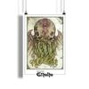 THE OCCULT EXAMINER: HP LOVECRAFT'S CTHULHU (ILLUSTRATED GICLÈE PRINT)