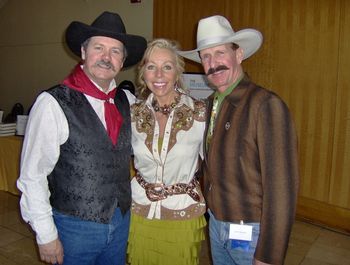 John  Cunningham, Eli,  and RW Hampton - Western Heritage Awards - Oklahoma City
