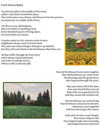 From Eli's upcoming book  ' Poetry & Paintings ' from a Prairie Girl

