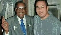 With the late great Hubert Sumlin

