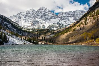 Maroon Bells, one of the most photographed places in America
