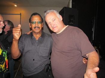 with Kenny Craig of the Famous Merced Blue Notes
