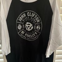 Black and White Jersey T shirt 