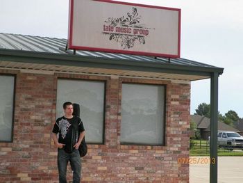Benjamin Raye at TMG Studios in Oklahoma City
