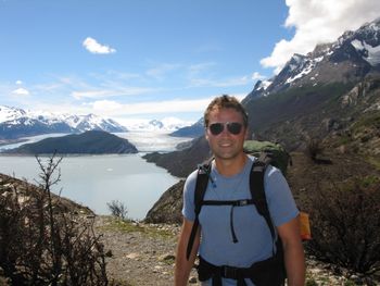 Trekking through Patagonia
