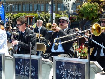 Fil Lorenz Little Big Band at Pier 39
