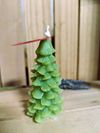 Small Holiday Tree Candle