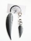 Mismatched Feather Earrings E5