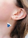 Beaded Mountaintop Earrings