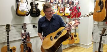 John Denver's Guitar at Gruhn's Guitars
