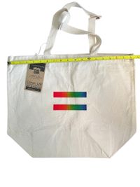 Canvas Eco Tote Bag - Equal Sign 