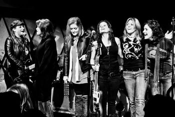 With Rosanne Cash and Chelsea Crowell, Rockwood Music Hall - 2012
