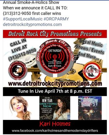 Phone interview with Frankie from Detroit Rock City Promotions!

