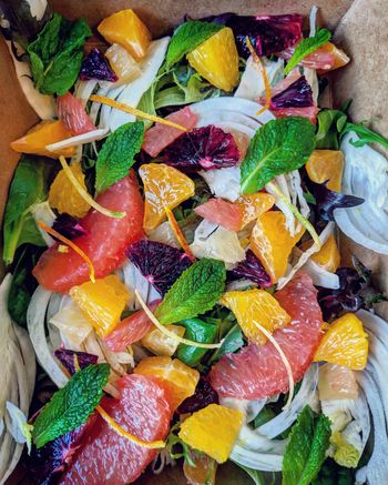 Shaved Fennel and California Citrus salad
