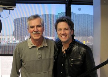Ray Bergstrom and Greg during his "It's A Man's Job" Radio Tour!
