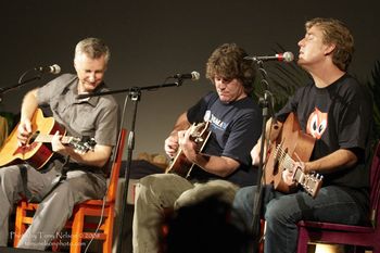 With Billy Bragg, Jim Walsh, September 2008
