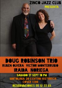 Doug Robinson and Iraida Noriega, with Victor Monterrubio and Rubén Olvera