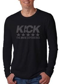 KICK LONG SLEEVE T, Black 