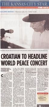 Kansas City, August 29, 2009 World Peace Concert. Wonderful memories. Learned that Walt Disney was born there. We rehearsed at the school where he went to school.

