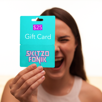 $25 E-Gift Card To Skitzo Fonik Online Store!!! (discount codes don't apply to this purchase)