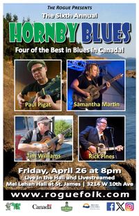 Hornby Blues comes to Vancouver!