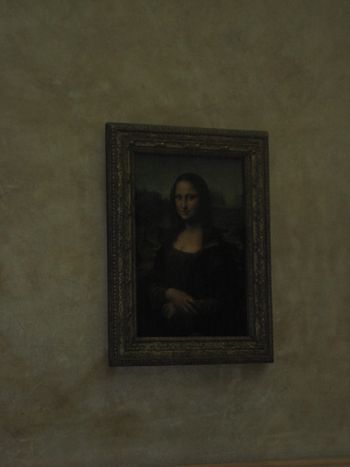The Mona Lisa.
